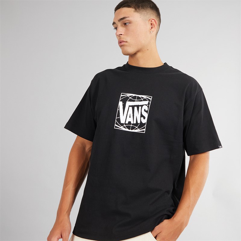 Vans Mens Wide Loose Fit T-Shirt Black