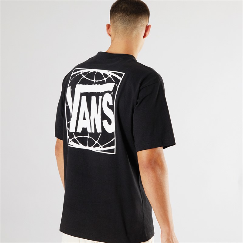 Vans Mens Wide Loose Fit T-Shirt Black