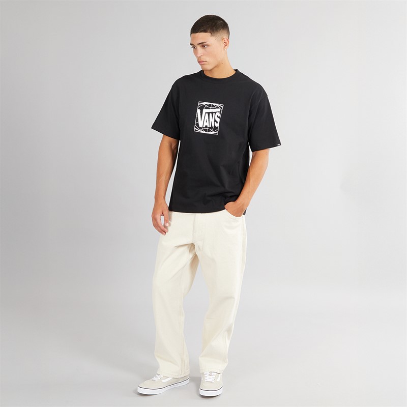 Vans Mens Wide Loose Fit T-Shirt Black