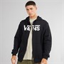 Vans Mens Classic Logo Full Zip Hoodie Black