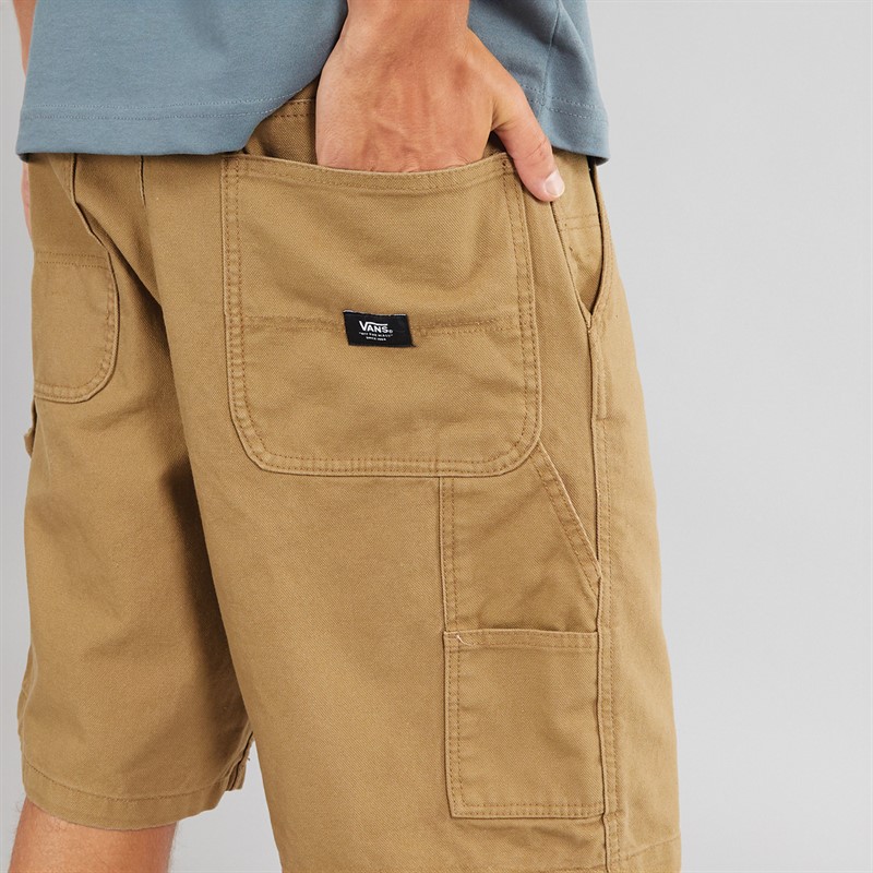 Vans Mens Drill Chore Carpenter Loose Fit Canvas Shorts Dirt