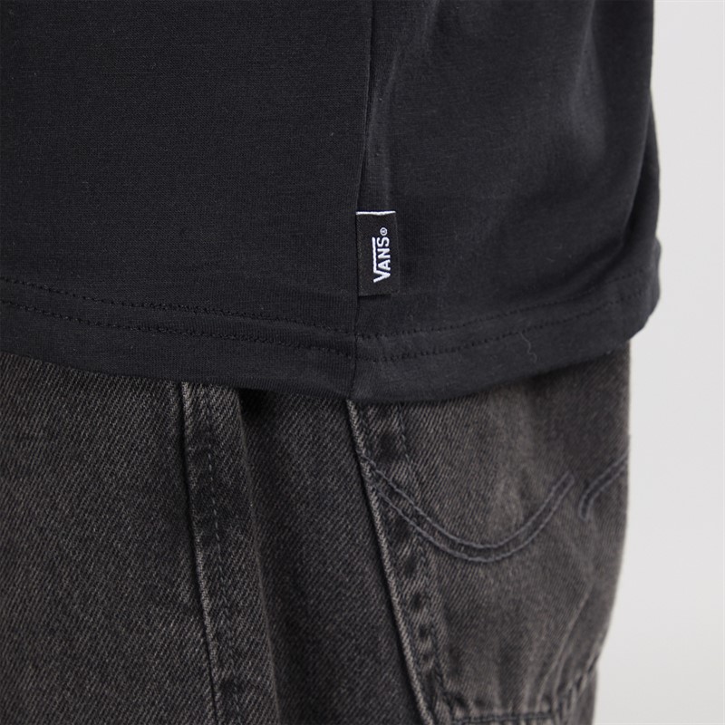 Vans Herre Tre Pak Basis T-Shirts Sort