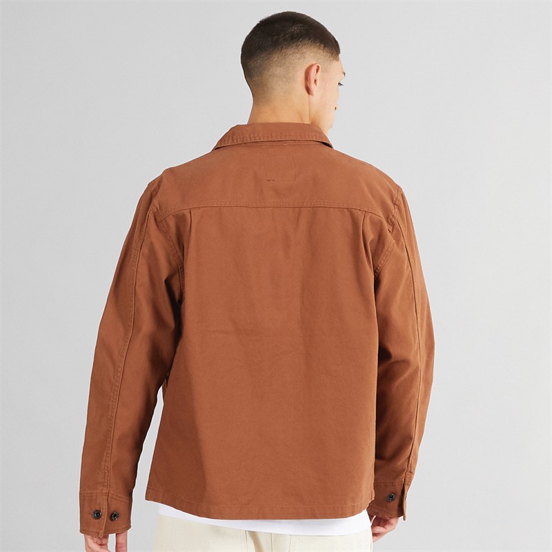 Vans Mens Drill Chore Canvas Jacket Tortoise Shell
