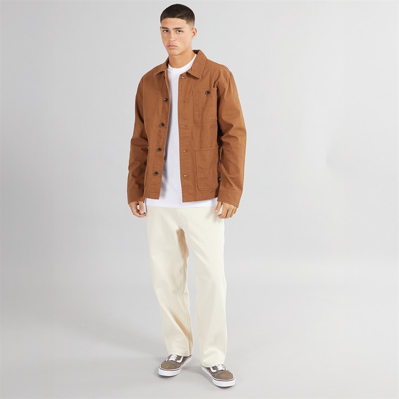 Vans Mens Drill Chore Canvas Jacket Tortoise Shell