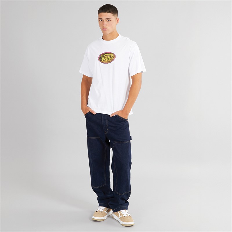 Vans Mens Scribblex Graphic T-Shirt White