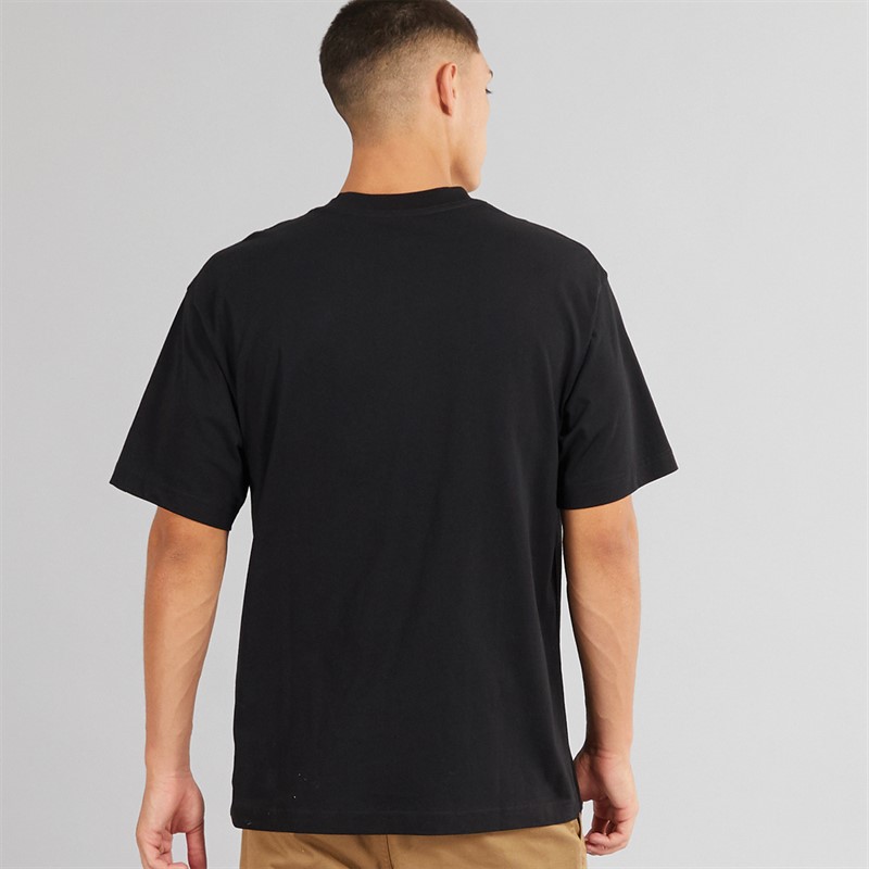 Vans Mens Skull Window Graphic T-Shirt Black