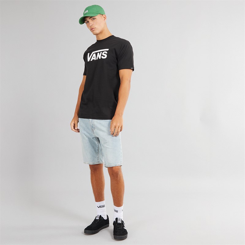 Vans Mens Classic Logo T-Shirt Black/White