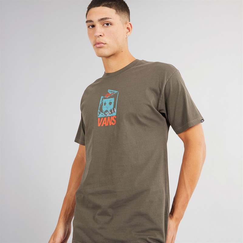 Vans Mens Dollface Graphic T-Shirt Turkish Coffee