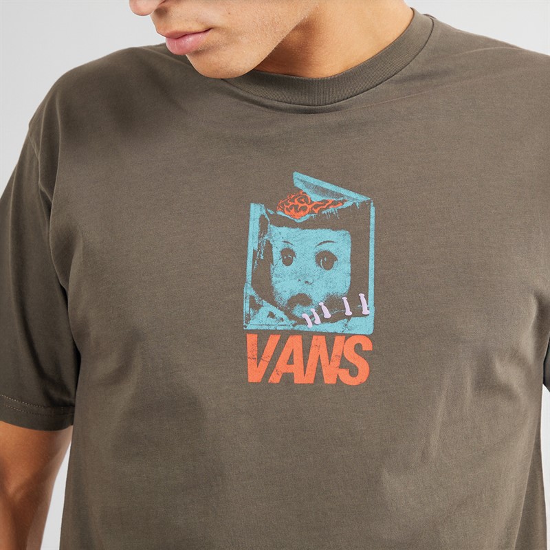 Vans Mens Dollface Graphic T-Shirt Turkish Coffee