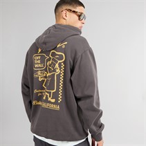 Vans Mens 66 Baked In Loose Fit Hoodie Black