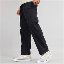 Vans Heren Fatigue Losse Taps Toelopende Cargo Broek Zwart