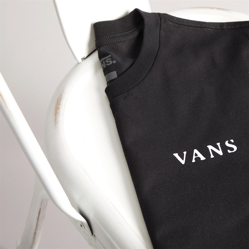 Vans Womens Night Orb Oversized T-Shirt Black