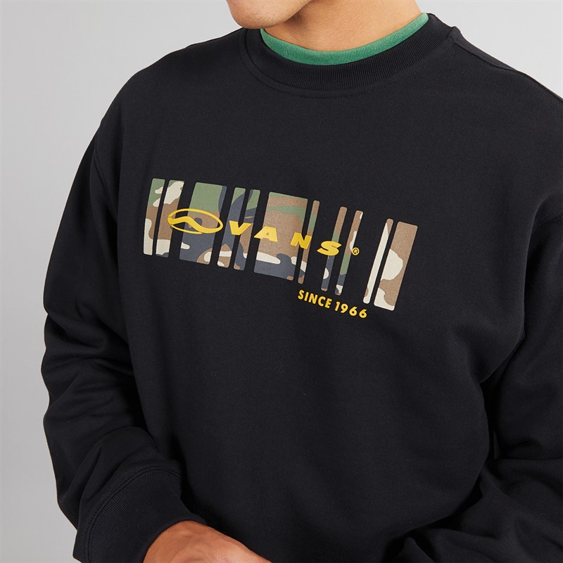 Vans Mens Scanner Sweatshirt Black