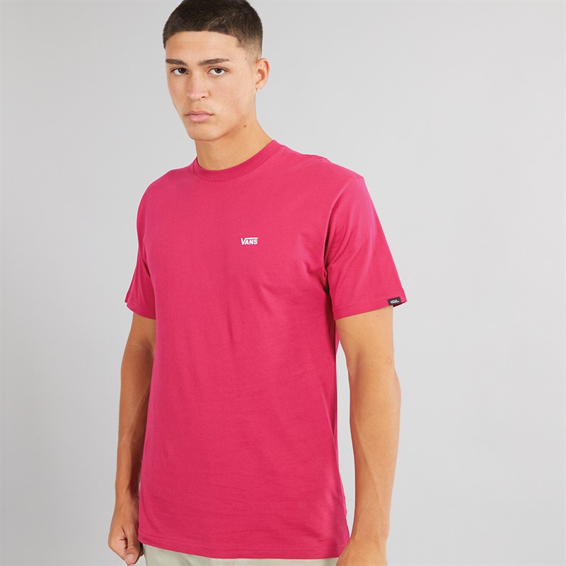 Vans Mens Left Chest Logo T-Shirt Cherries Jubilee - Size S