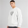 Vans Mens Skate Smile Spike Sweatshirt Ash Heather