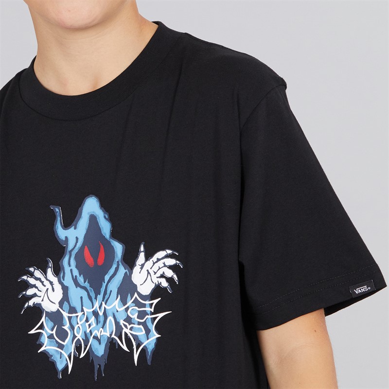 Vans Junior Junge Next Time Grafik T-Shirt Schwarz