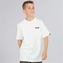 Vans Junior Boys Headwaves Graphic Back T-Shirt Hint Of Mint