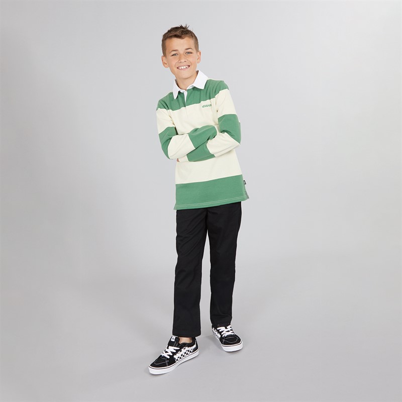 Vans Junior Boys Authentic Chino Pants Black