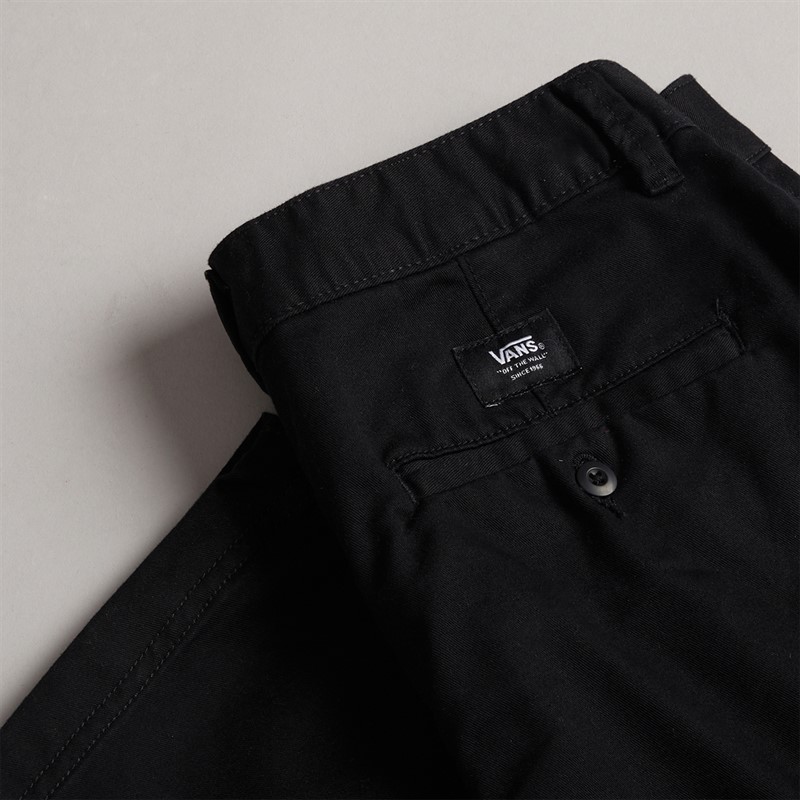 Vans Womens Palmer Wide Leg Chino Pants Black