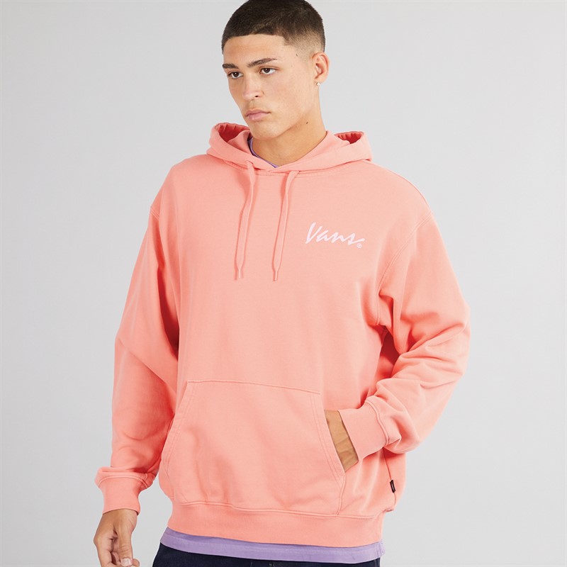 Vans Mens 66 Baked In Loose Fit Hoodie Porcelain Rose