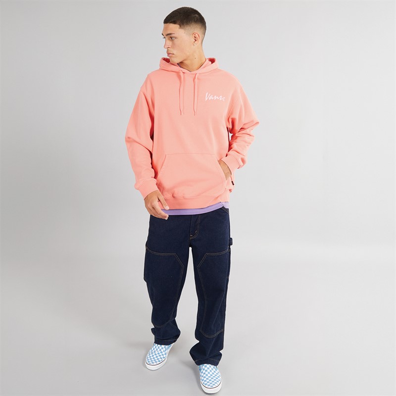 Vans Mens 66 Baked In Loose Fit Hoodie Porcelain Rose