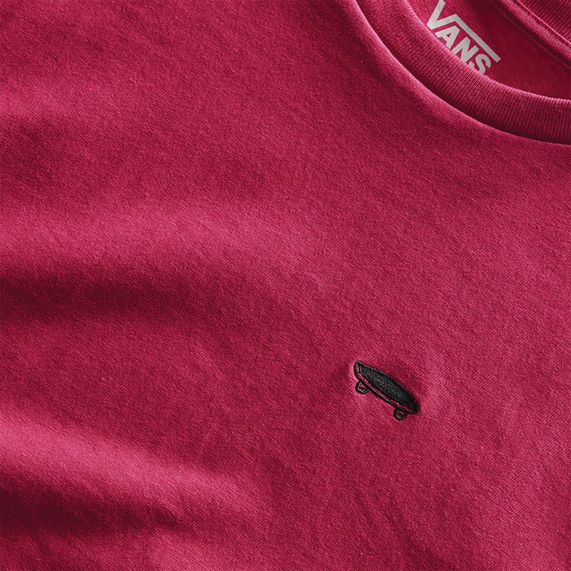 Vans Womens Salton Relax Cropped T-Shirt Cherries Jubilee