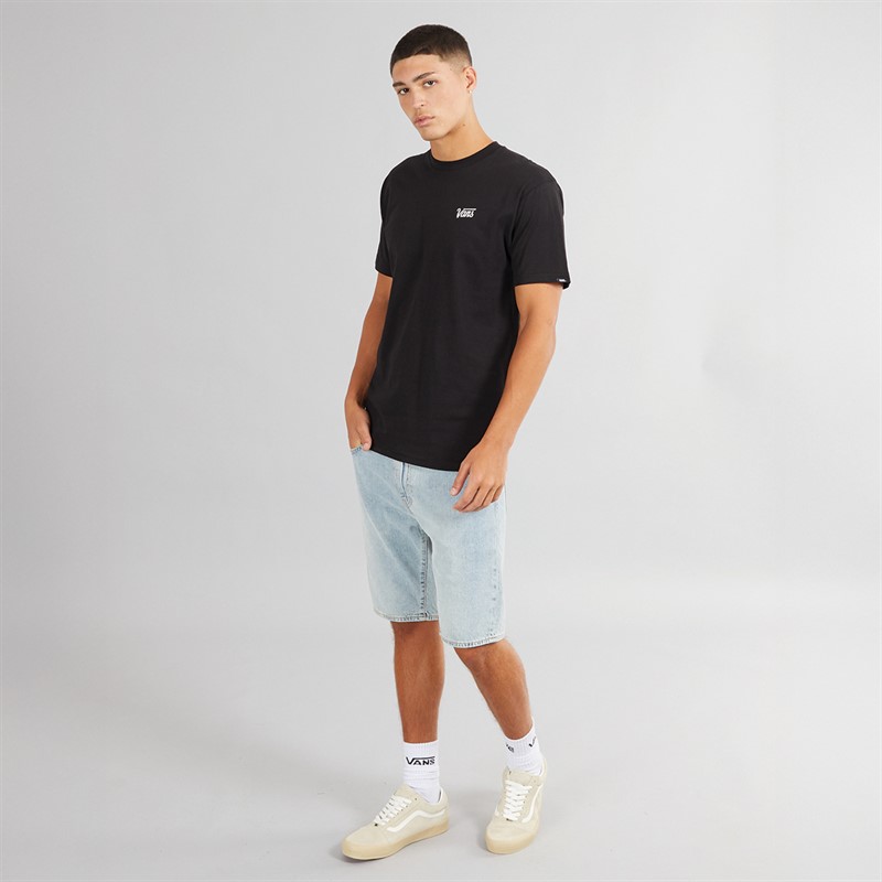 Vans Mens Mini Script T-Shirt Black
