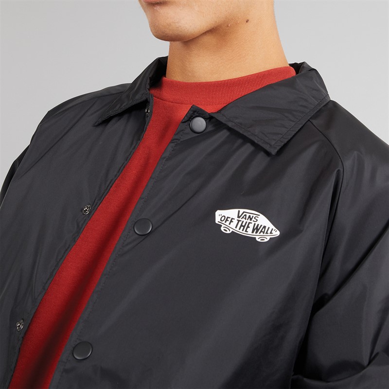Vans Mens Torrey Coaches Jacket Black/White