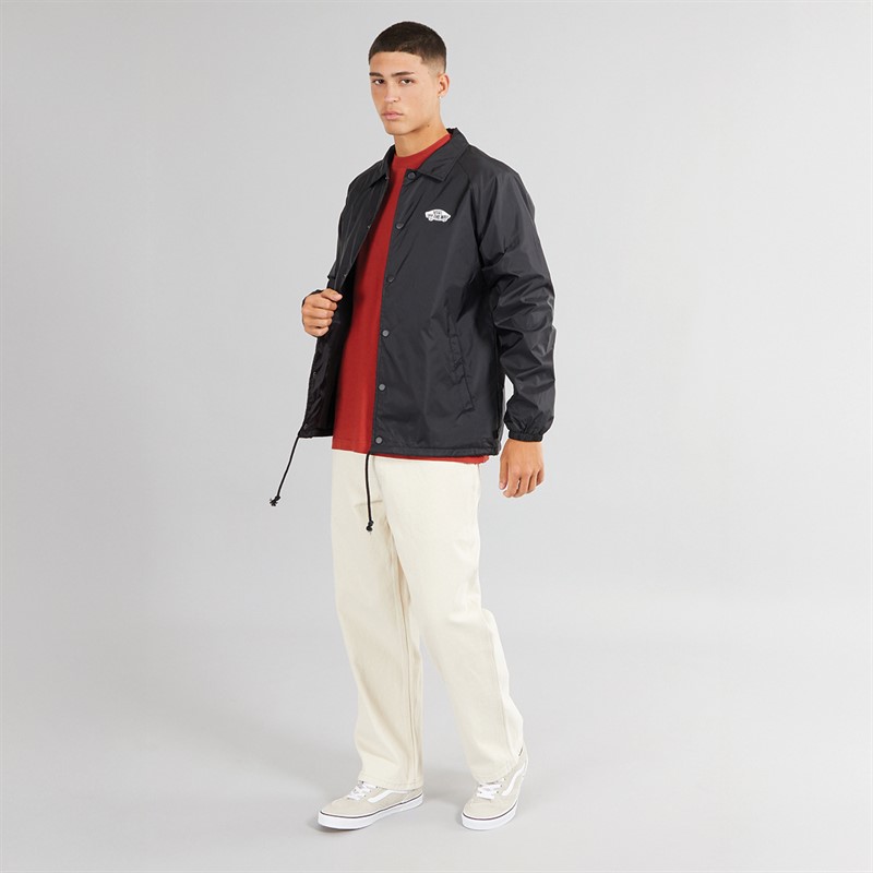 Vans Mens Torrey Coaches Jacket Black/White