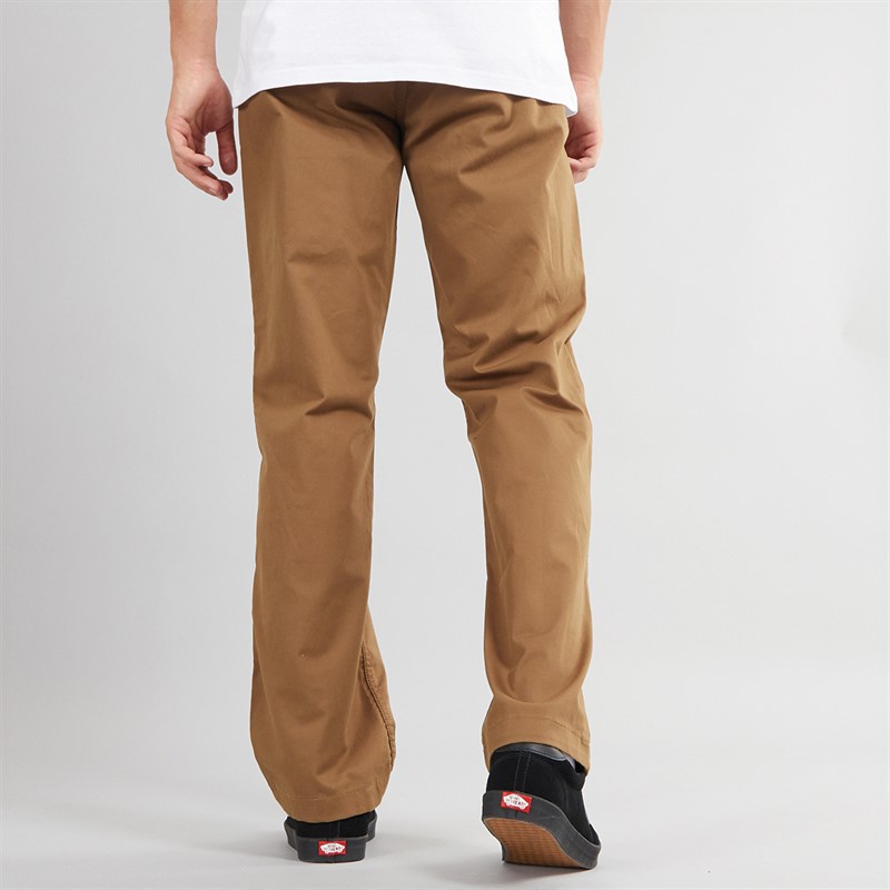 Vans Mens Authentic Relaxed Fit Chinos Sepia