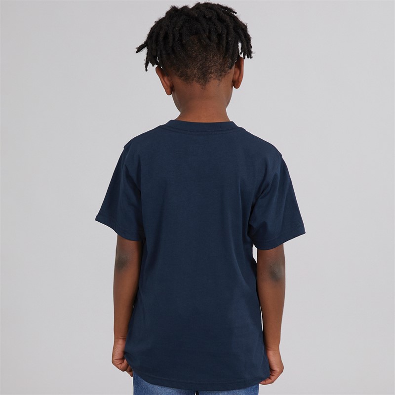 Vans Boys Patched In T-Shirt Navy