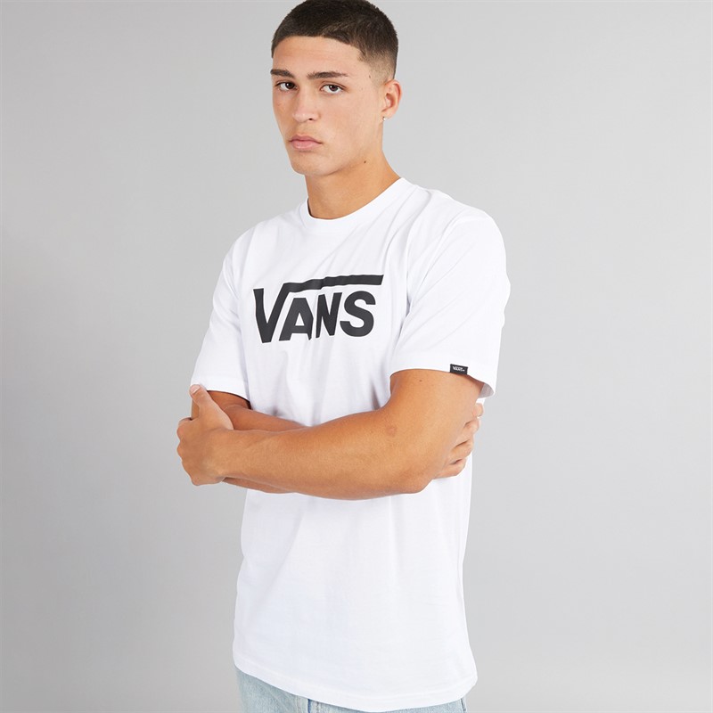 Vans Mens Classic Logo T-Shirt White/Black