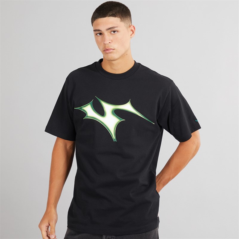 Vans Mens Skate V Thorn Graphic T-Shirt Black - Size M