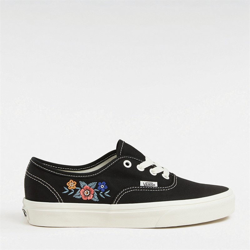 Vans Dame Autentiske Træningssko Sort Blomstret