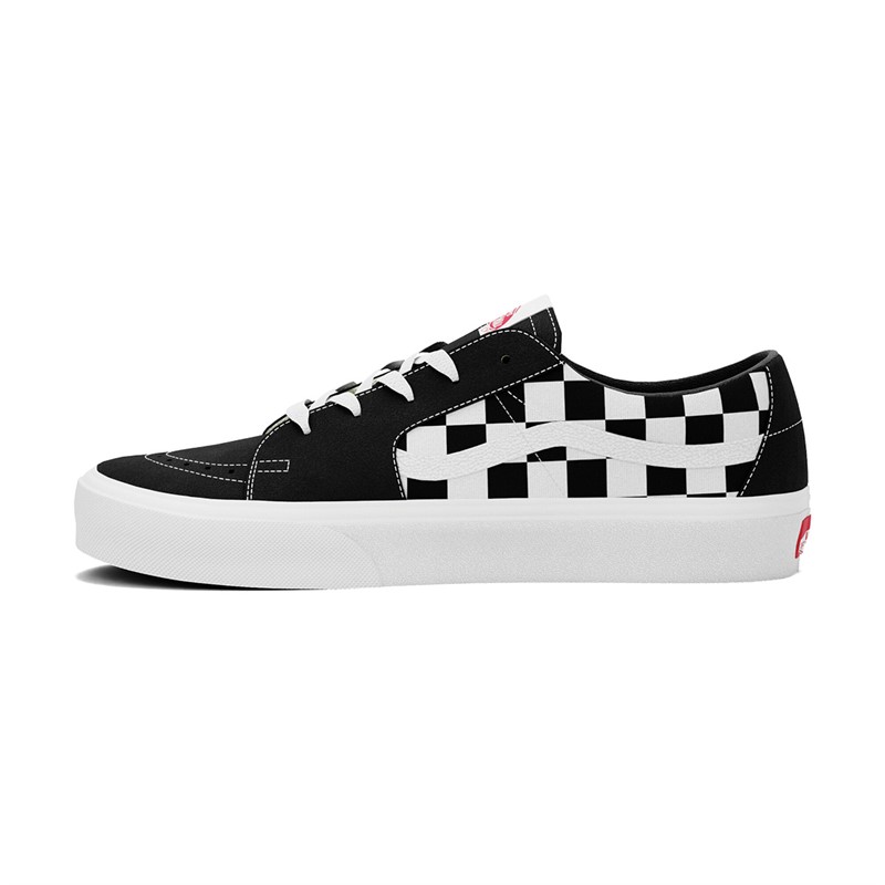 Vans Sk8-Low Checkerboard Trainers Black Checkerboard