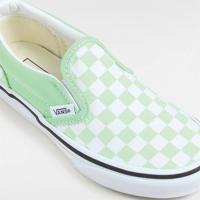 Vans Kids Classic Slip-On Trainers Pistachio Green
