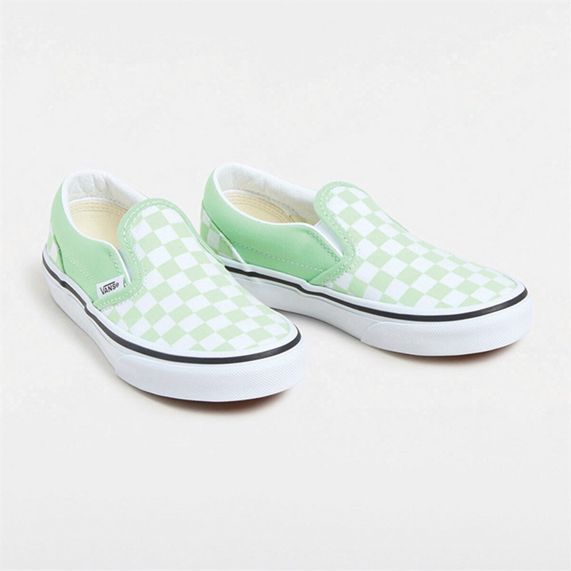 Vans Kids Classic Slip-On Trainers Pistachio Green