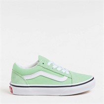 Vans Kids Old Skool Colour Theory Trainers Pistachio Green