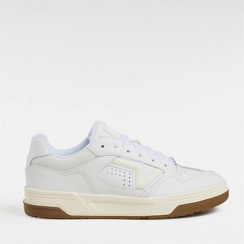 Vans Upland Trainers Blanc De Blanc/Gum - Size 3.5