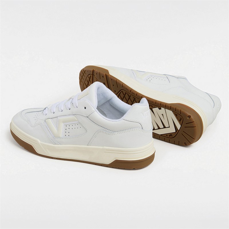 Vans Upland Trainers Blanc De Blanc/Gum