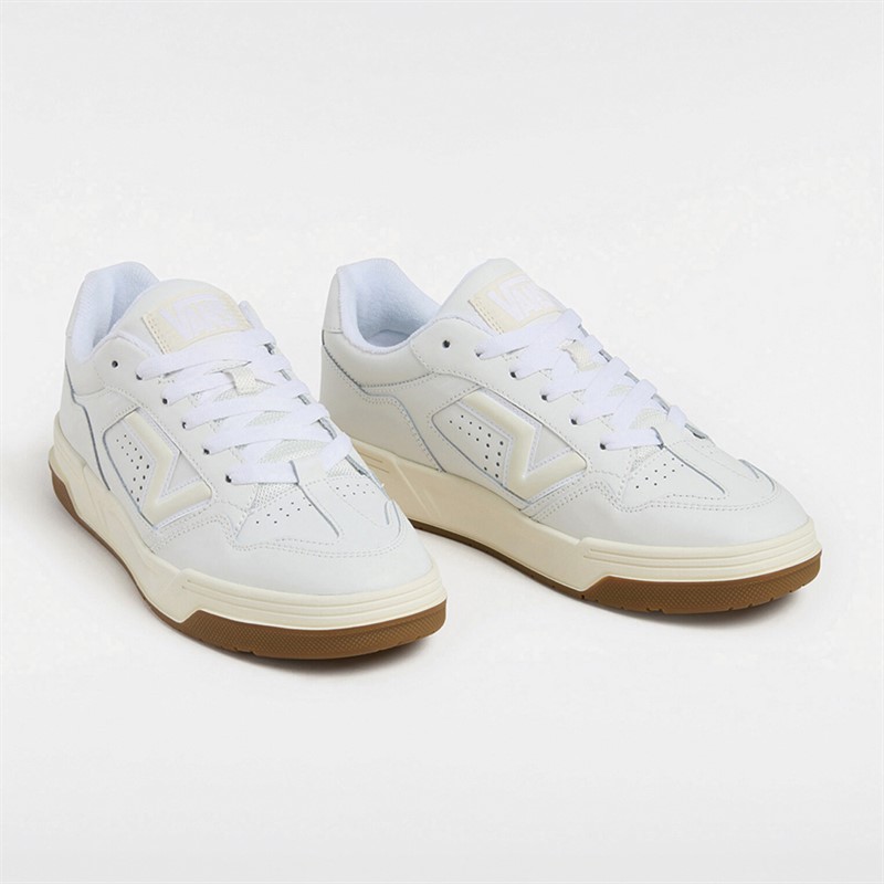 Vans Upland Trainers Blanc De Blanc/Gum