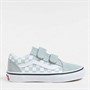 Vans Kids Old Skool Velcro Trainers Pure Grey