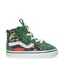 Vans Infant Boys SK8-Hi Reissue Side Zip Sharks Trainers Green/Multi