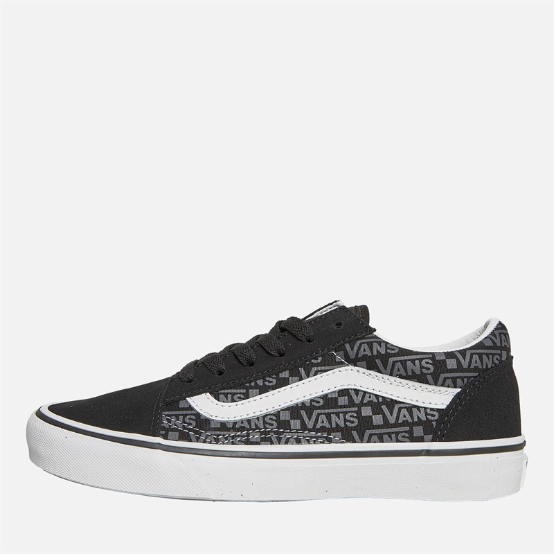 Vans Boys Old Skool Trainers Black - Size 3.5