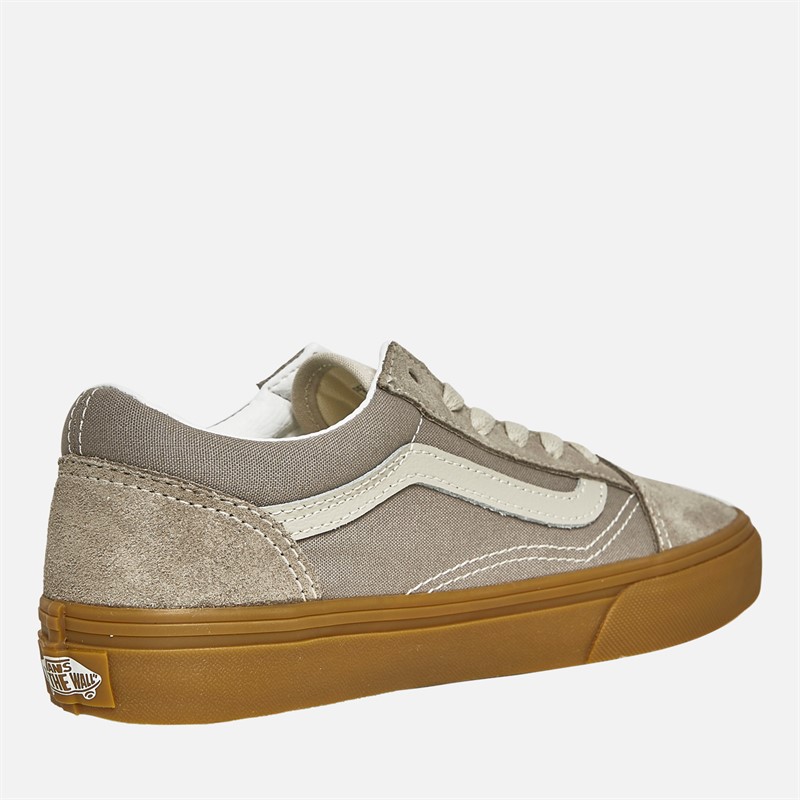 Vans Junior Old Skool Trainers Grey/Gum