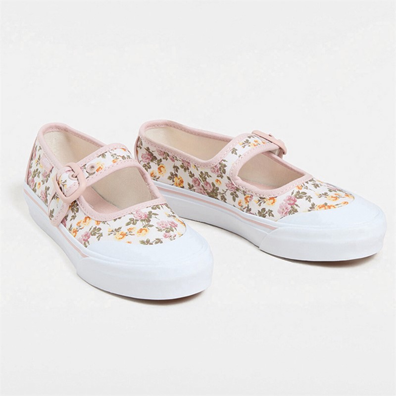 Vans Girls Mary Jane Trainers Pink/Multi