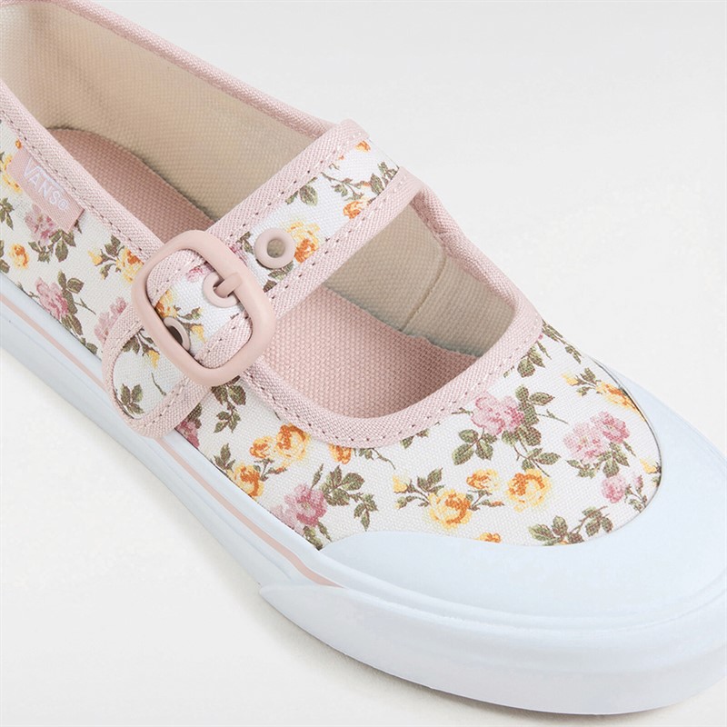 Vans Girls Mary Jane Trainers Pink/Multi