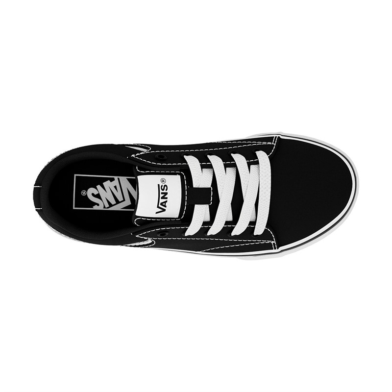 Vans Junior Seldan Canvas Træningssko Sort / Hvid