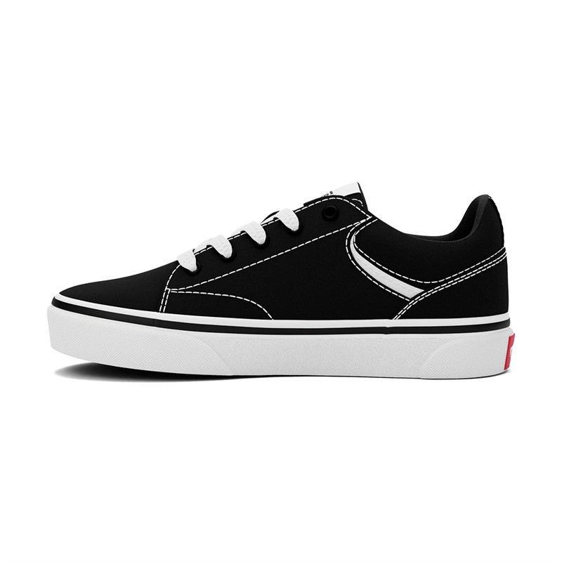 Vans Junior Seldan Canvas Træningssko Sort / Hvid