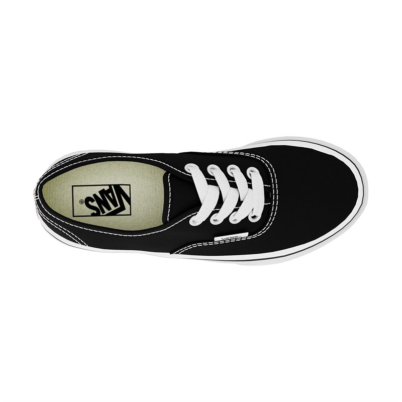 Vans Kids Authentic Trainers Black/True White